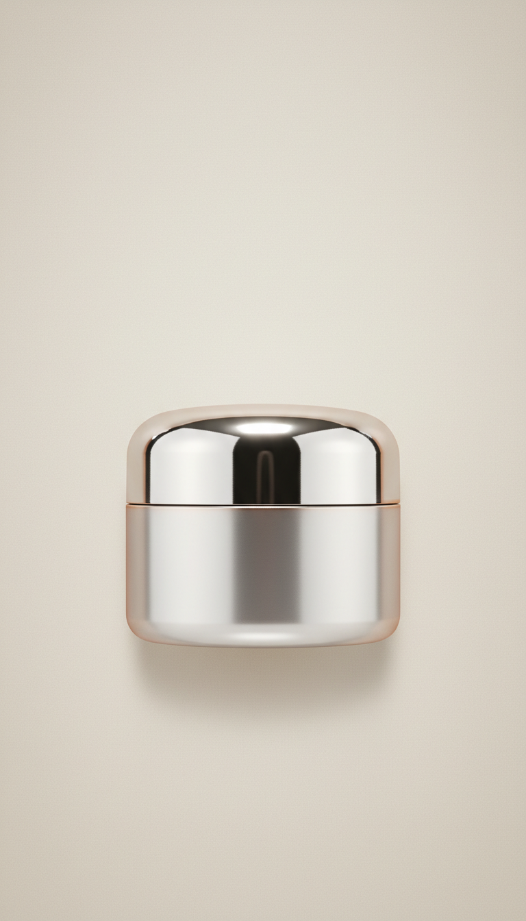 Polished Finish Styling Cream Jar